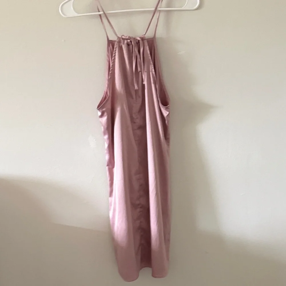 Forever 21 Dusty Pink Satin Slip Dress - Picture 2 of 2
